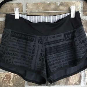 Lululemon Manifesto Speed Shorts